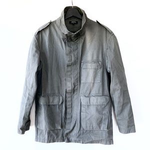 A.P.C. Olive Green Utility Jacket